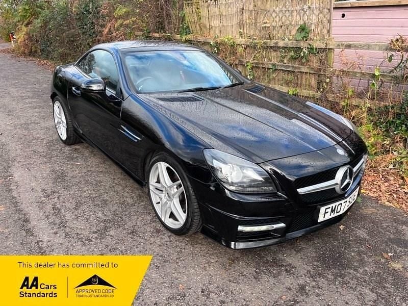 Black Used 2013 Mercedes SLK250 AMG Cabriolet | £6,995 (Fair price) - Image 1/4