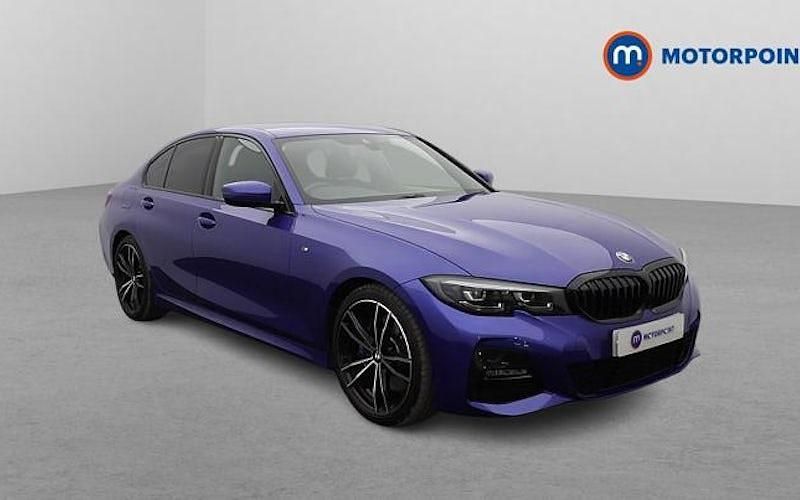 Blue Used 2022 BMW 320 M Sport Sedan | £25,599 (Fair price) - Image 1/4