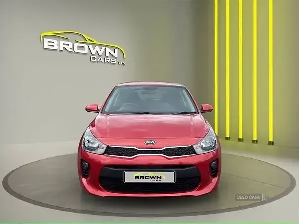 Used Kia Rio 84 HP (61 kW) 2019 Red Hatchback
