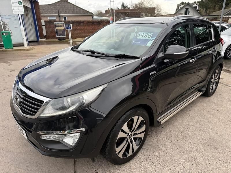 Used Kia Sportage 134 HP (98 kW) 2012 Black SUV