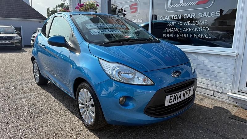 Blue Used 2014 Ford Ka Zetec Hatchback | £2,995 (Fair price) - Image 1/4