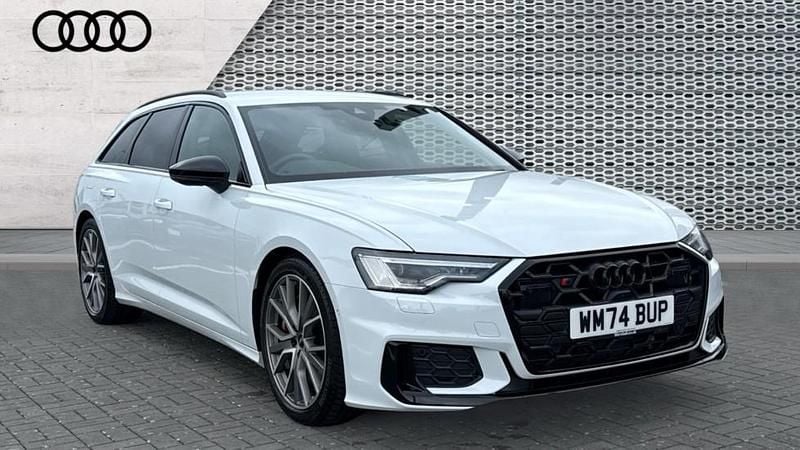 Used Audi S6 Black Edition 344 HP (253 kW) 2024 White Estate
