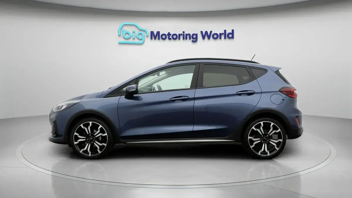 Used Ford Fiesta Active X 123 HP (90 kW) 2023 Blue Hatchback