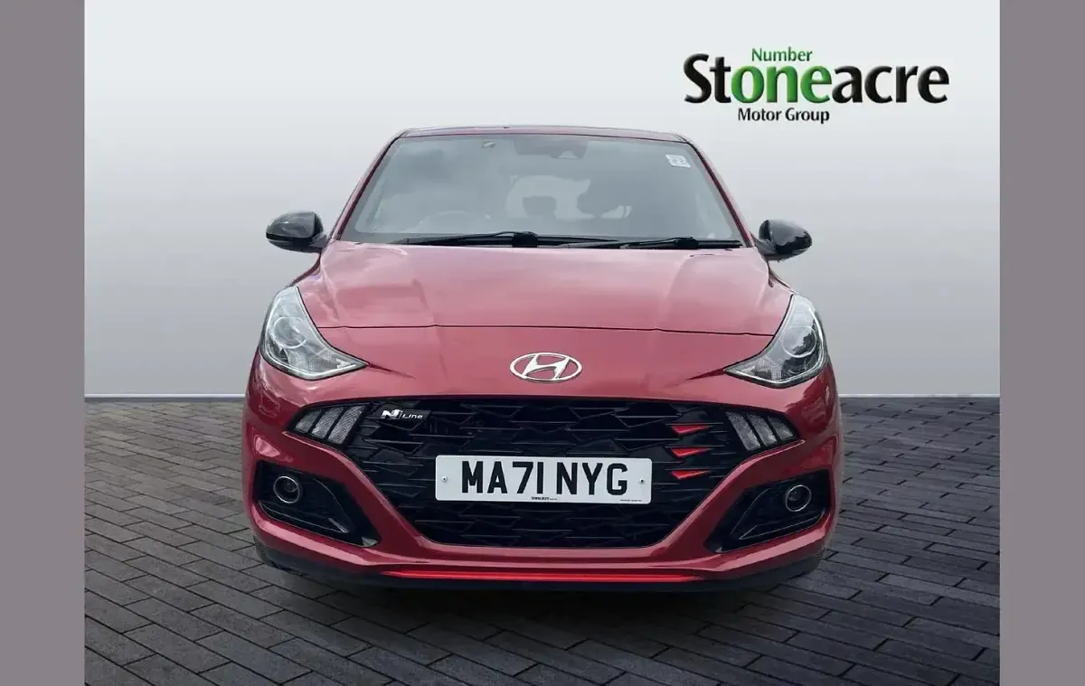Used Hyundai i10 N Line 100 HP (73 kW) 2021 Red Hatchback