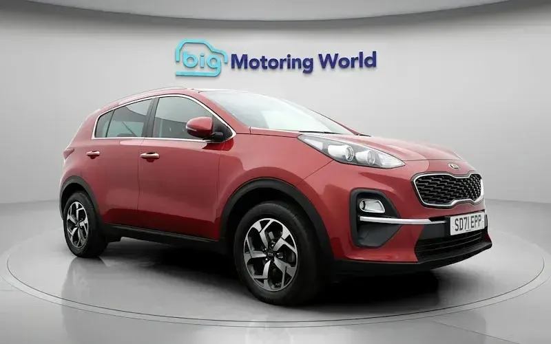 Used Kia Sportage 177 HP (130 kW) 2021 Red SUV