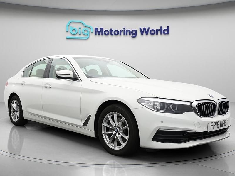 White Used 2018 BMW 520 Sedan | £16,500 (Super price) - Image 1/4