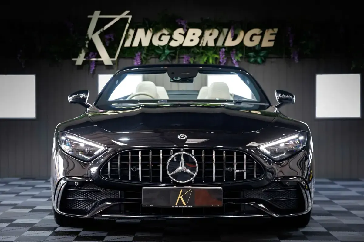 Used Mercedes SL43 AMG AMG 381 HP (280 kW) 2023 Black Cabriolet