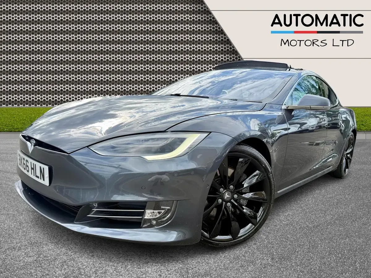 Used Tesla Model S 306 kW (417 HP) 2016 Silver Hatchback