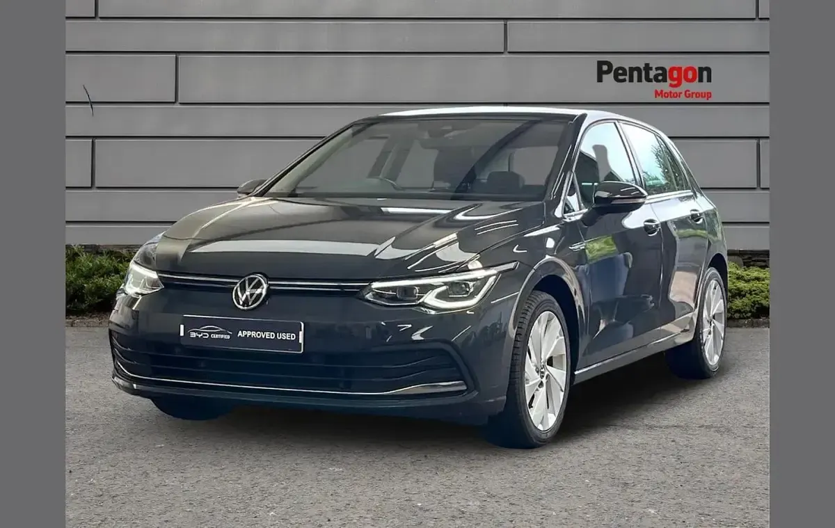 Used VW Golf VIII Style 128 HP (94 kW) 2020 Grey Hatchback