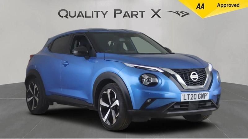 Used Nissan Juke Tekna 2020 Blue SUV