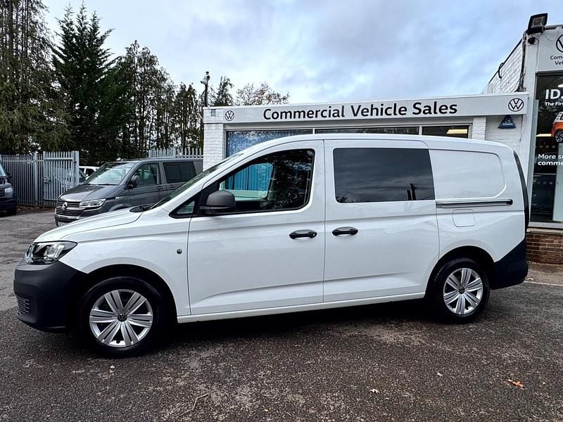 New VW Caddy Maxi Business 102 HP (75 kW) 2025 White MPV