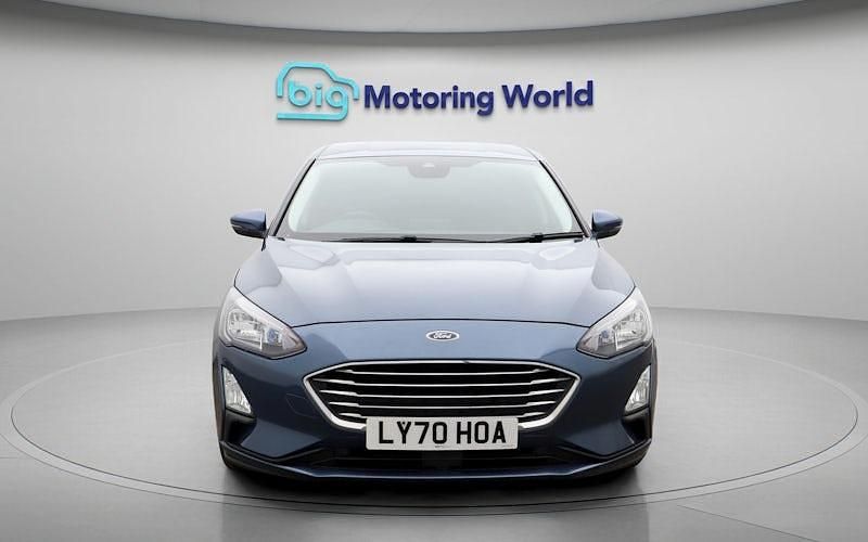 Used Ford Focus Titanium 125 HP (91 kW) 2021 Blue Hatchback