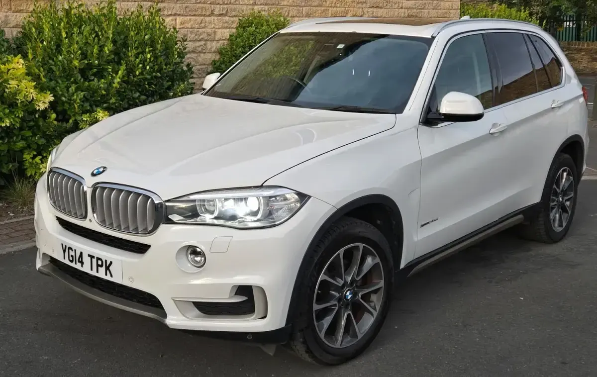Used BMW X5 xLine 2014 White SUV