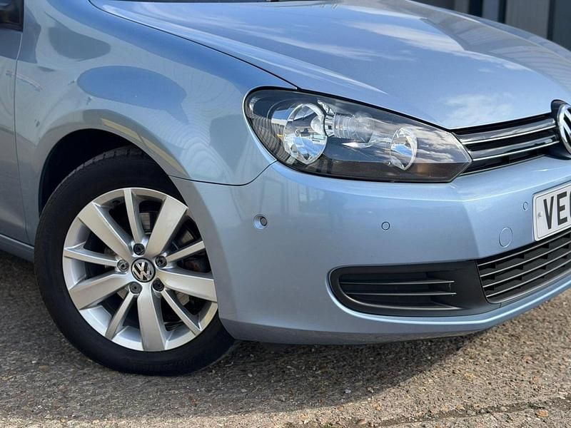 Used VW Golf VI Match 105 HP (77 kW) 2011 Blue Hatchback