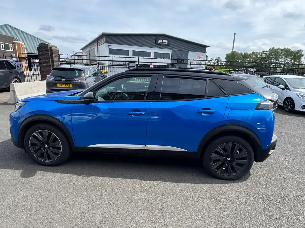 Used Peugeot 2008 GTi 100 kW (136 HP) 2020 Blue SUV