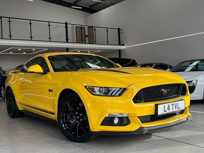 Yellow Used 2017 Ford Mustang GT Fastback Coupe | £26,495 (Fair price) - Image 1/4