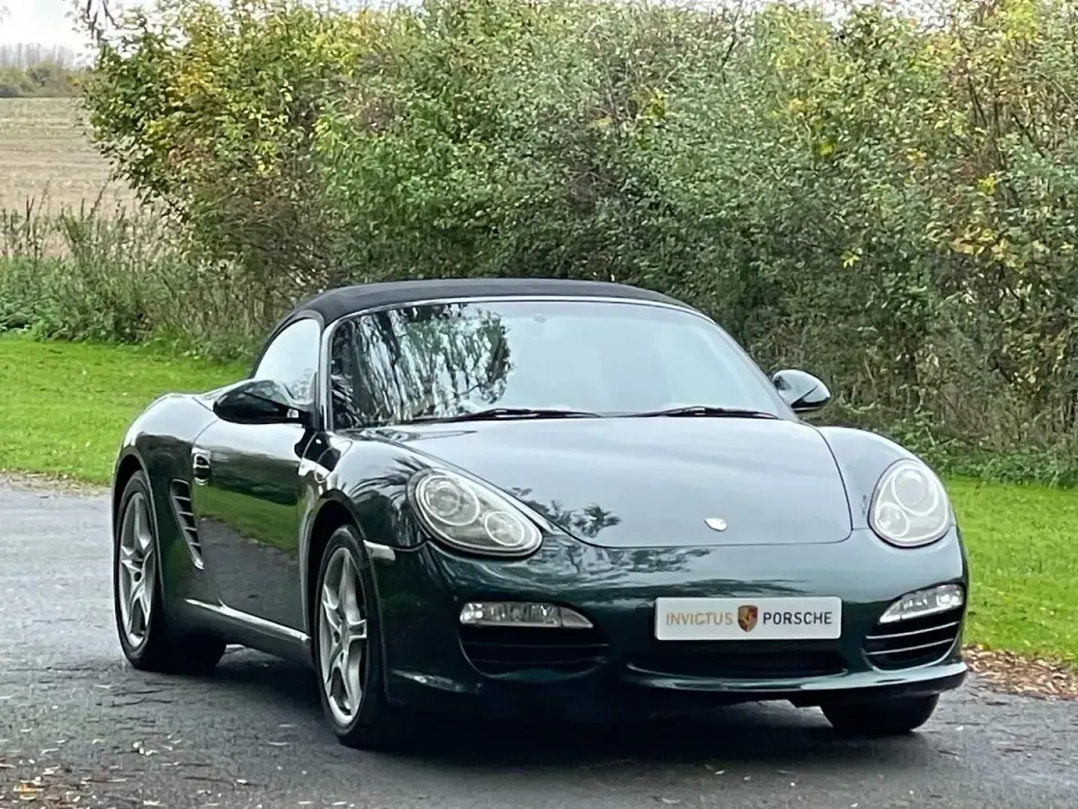 Used Porsche Boxster 255 HP (187 kW) 2009 Green Cabriolet