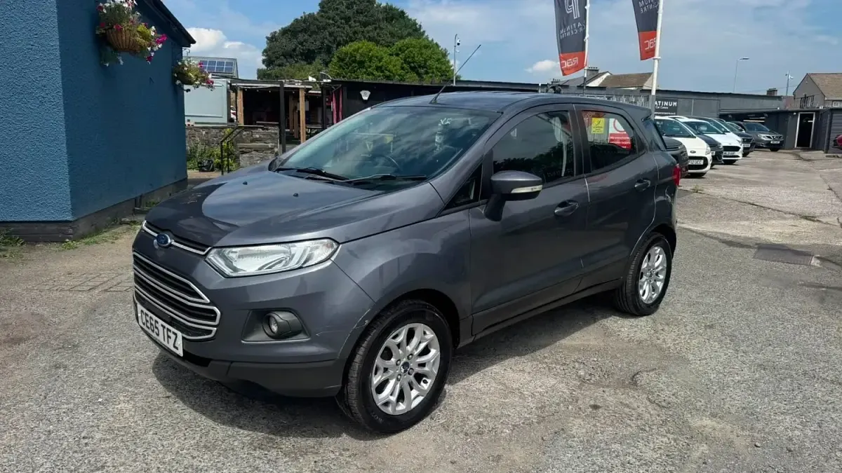 Used Ford Ecosport Zetec 125 HP (91 kW) 2015 Grey SUV