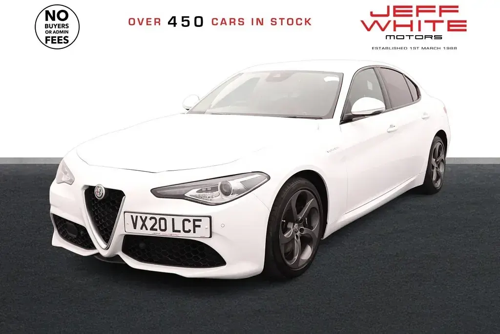 Used Alfa Romeo Giulia Saloon Veloce 2020 White Sedan
