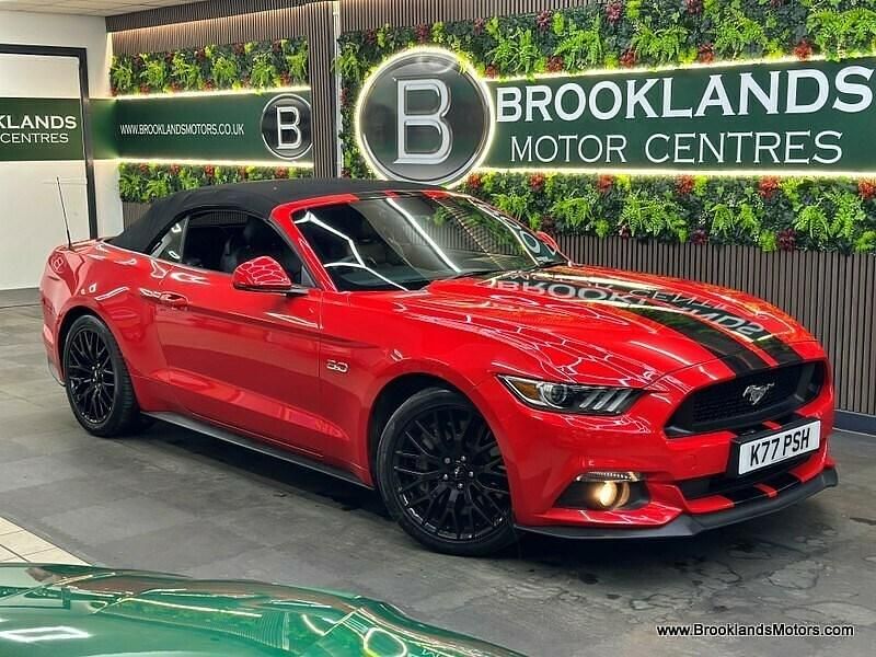 Used Ford Mustang GT Convertible 416 HP (305 kW) 2016 Red Cabriolet