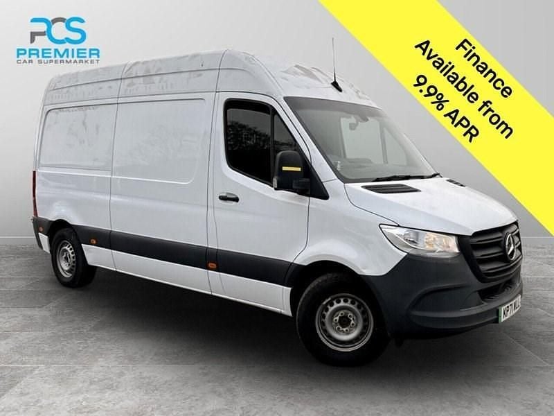 White Used 2021 Mercedes E-Sprinter Progressive Van | £9,300 - Image 1/3