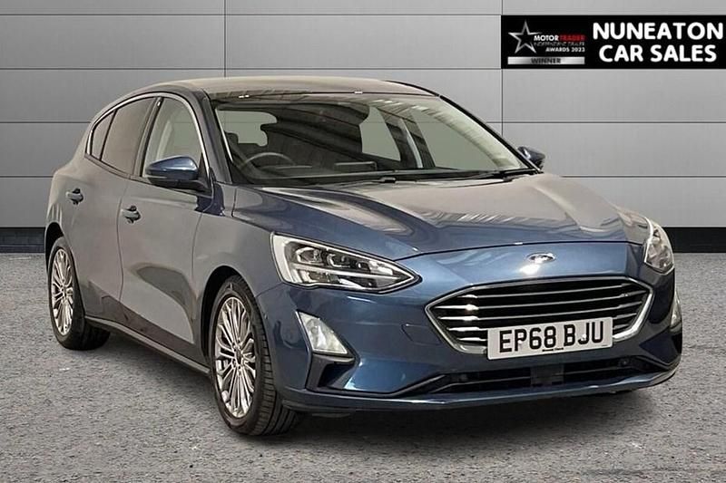 Blue Used 2019 Ford Focus Titanium X Hatchback | £12,250 (Good price) - Image 1/1