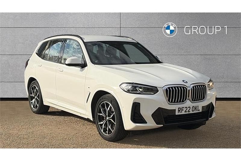 White Used 2022 BMW X3 M Sport SUV | £33,850 (Good price) - Image 1/4