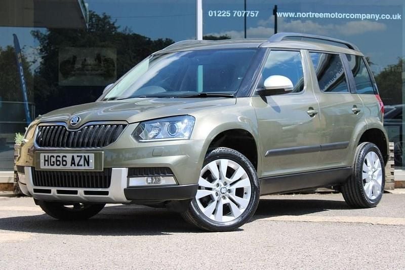 Green Used 2016 Skoda Yeti SE L SUV | £15,084 (A bit pricey) - Image 1/4
