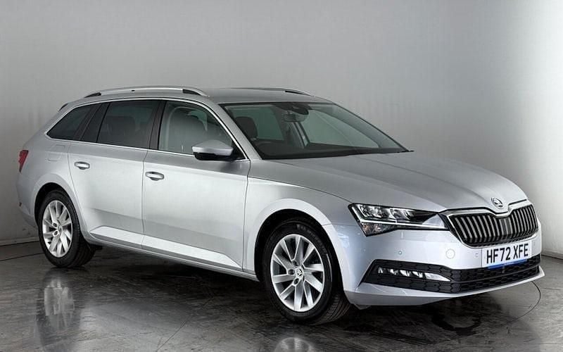 Silver Used 2022 Skoda Superb SE Technology Estate | £22,550 (Fair price) - Image 1/3