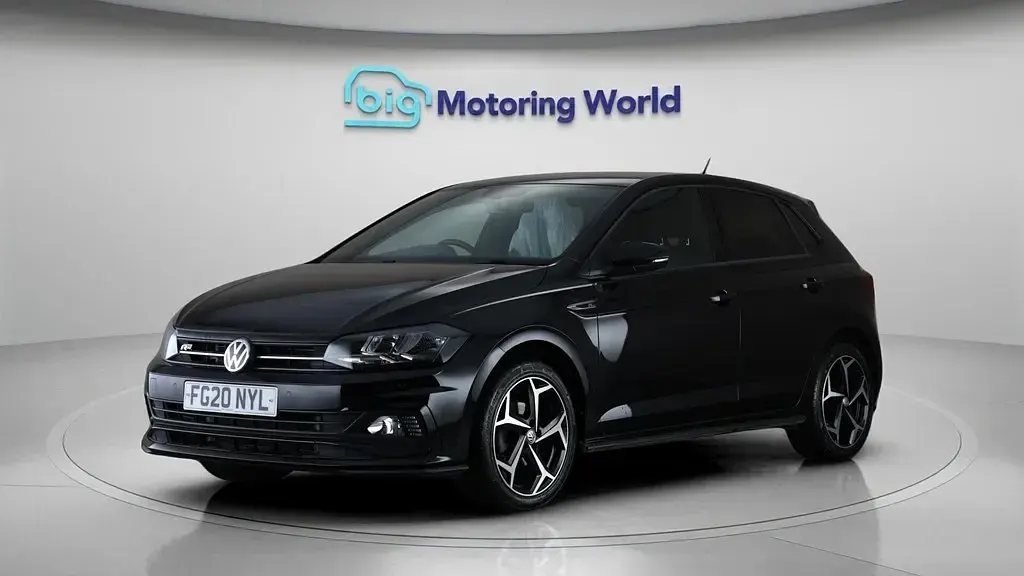 Used VW Polo R-line 115 HP (84 kW) 2020 Black Hatchback
