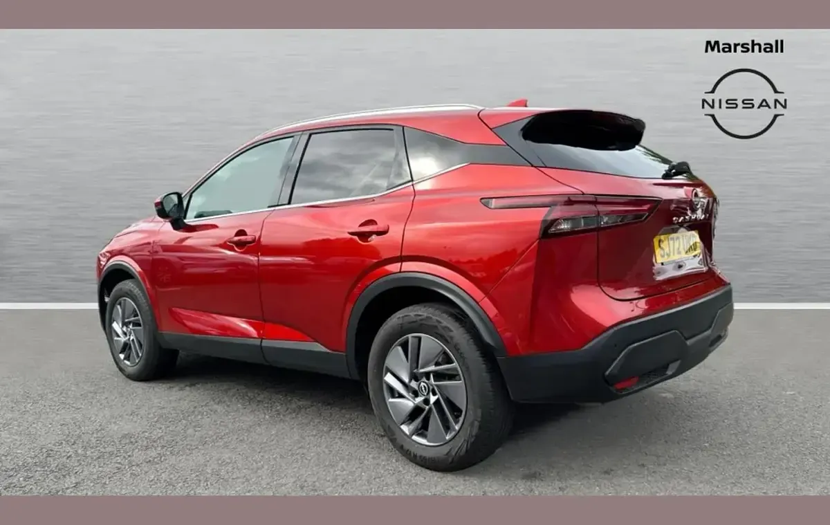 Used Nissan Qashqai Acenta Premium 155 HP (114 kW) 2022 Red SUV
