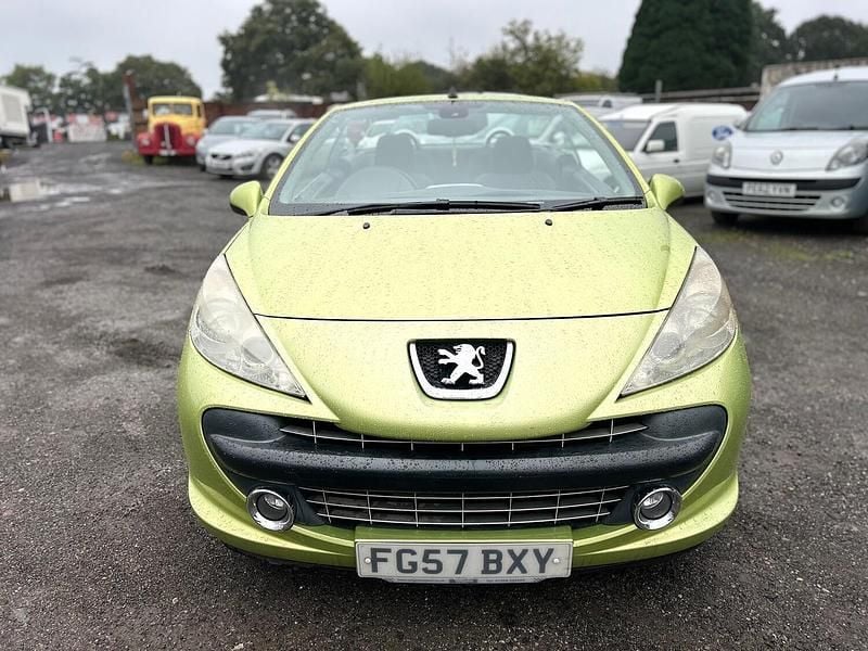 Used Peugeot 207 CC GT 120 HP (88 kW) 2007 Yellow Cabriolet