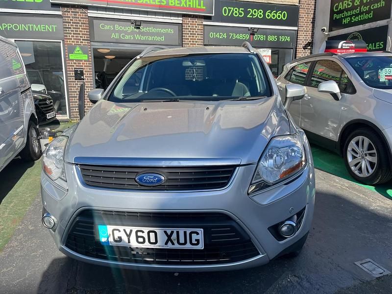 Used Ford Kuga Zetec 140 HP (102 kW) 2010 Silver SUV