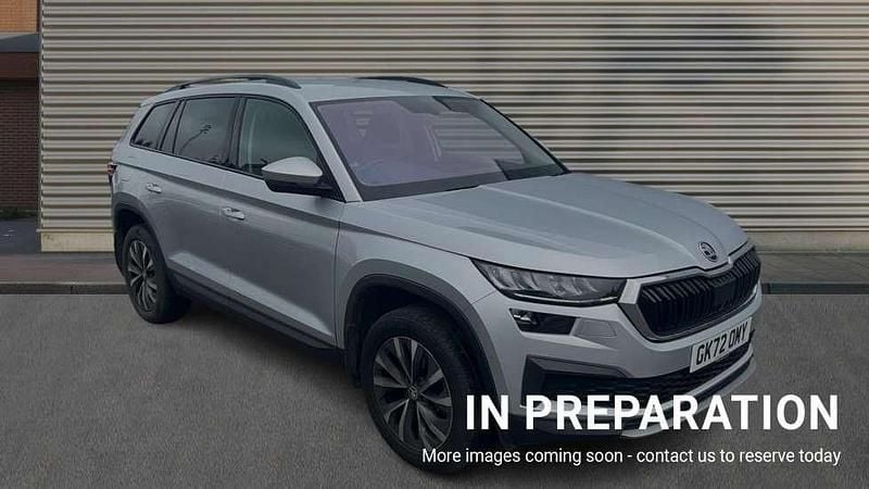 Brilliant silver metallic Used 2022 Skoda Kodiaq SE Drive SUV | £23,450 (Good price) - Image 1/4