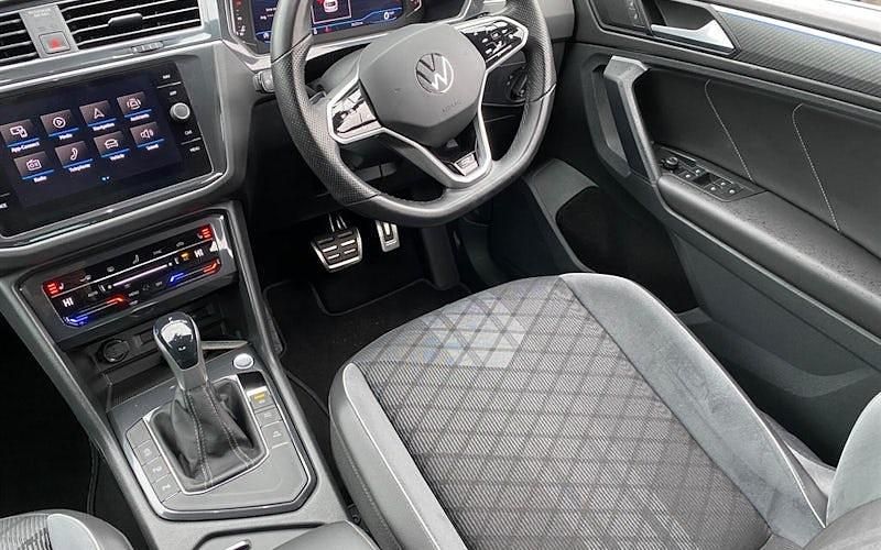 Used VW Tiguan R-line Edition 150 HP (110 kW) 2022 Blue SUV