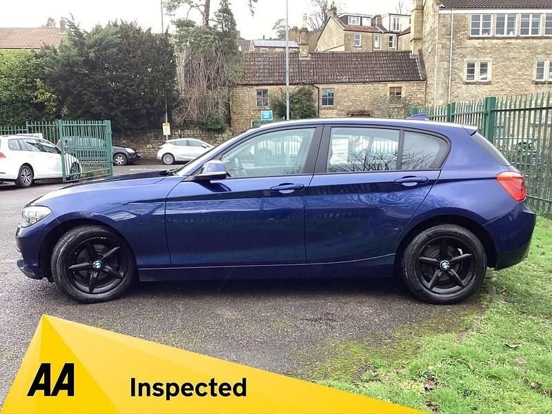 Used BMW 118 Comfort Edition 136 HP (100 kW) 2019 Blue Hatchback