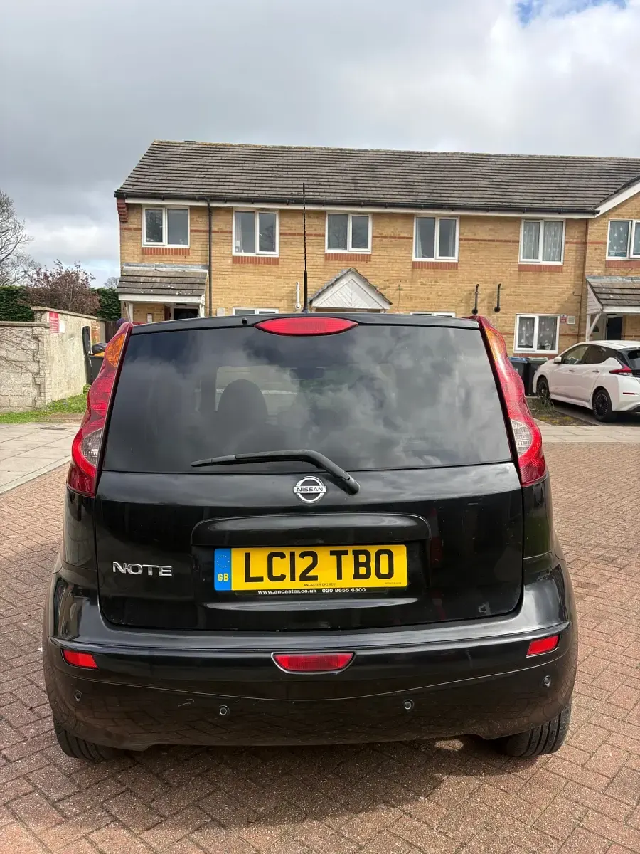Used Nissan Note N-TEC 2012 Black Hatchback