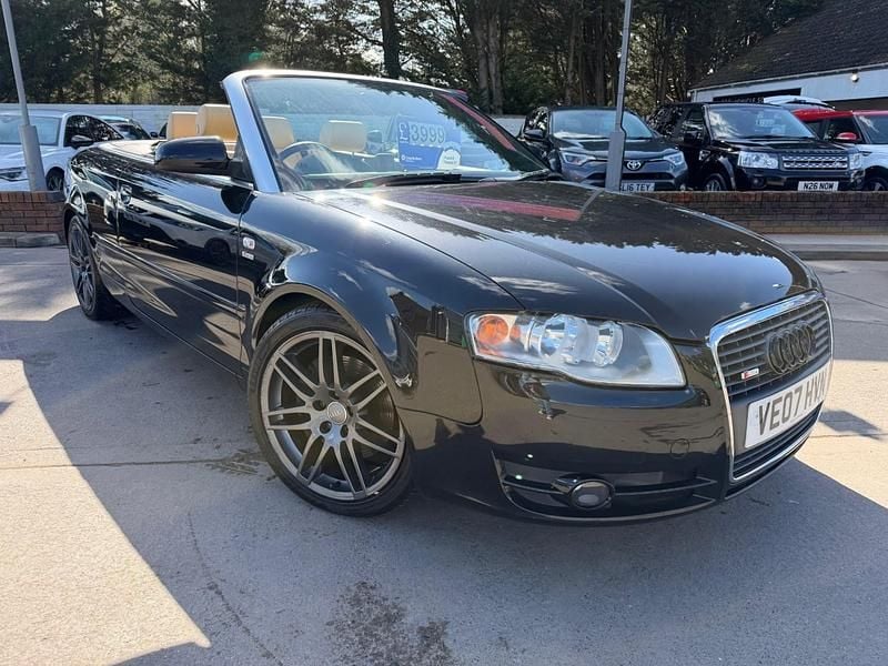 Used Audi A4 Cabriolet Sport 197 HP (144 kW) 2007 Black Cabriolet