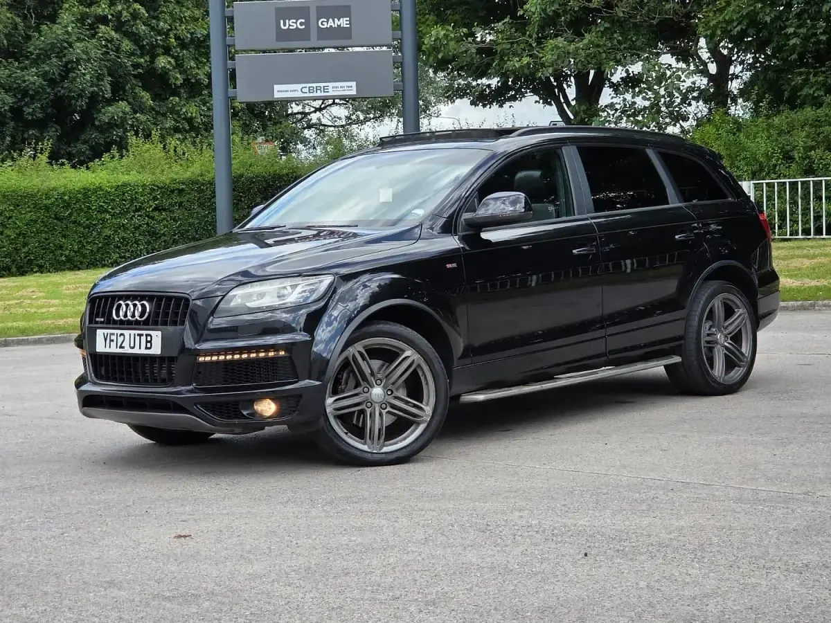 Used Audi Q7 S-line plus 245 HP (180 kW) 2012 Black SUV