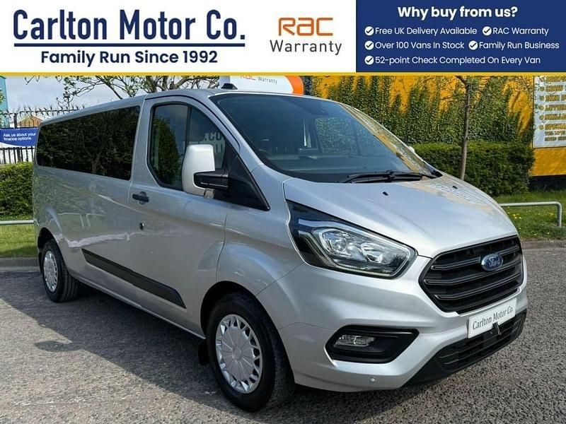Silver Used 2021 Ford Transit Custom Trend Estate | £15,950 (Expensive) - Image 1/2