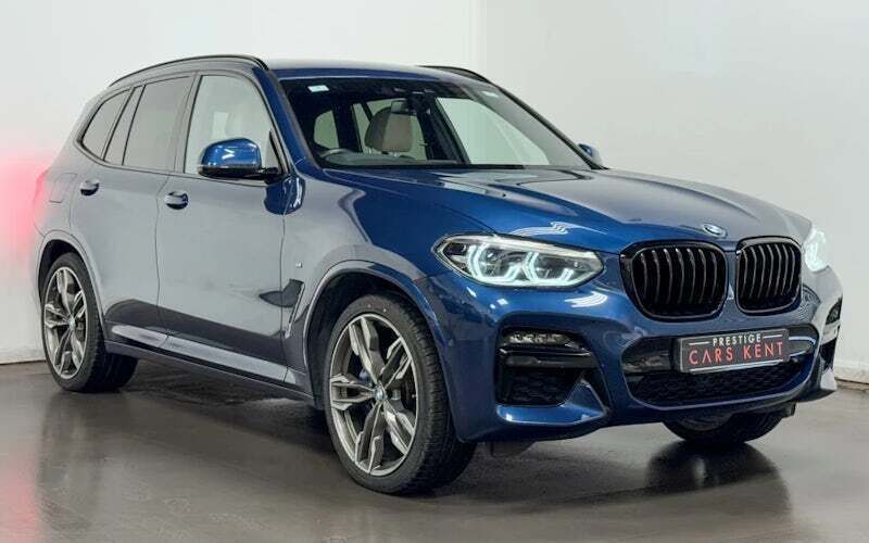 Blue Used 2020 BMW X3 Performance SUV | £30,455 (Good price) - Image 1/4