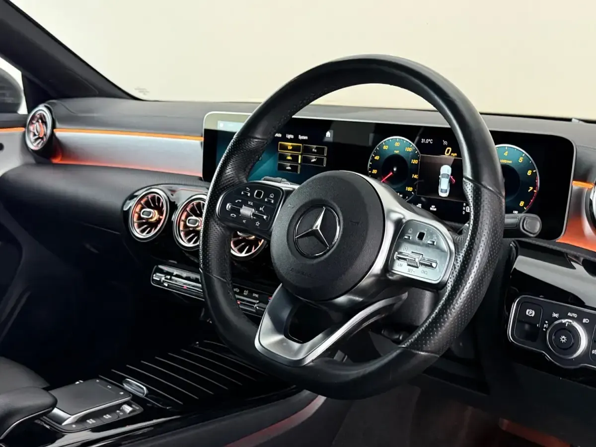 Used Mercedes CLA200 AMG line 2020 Grey Coupe
