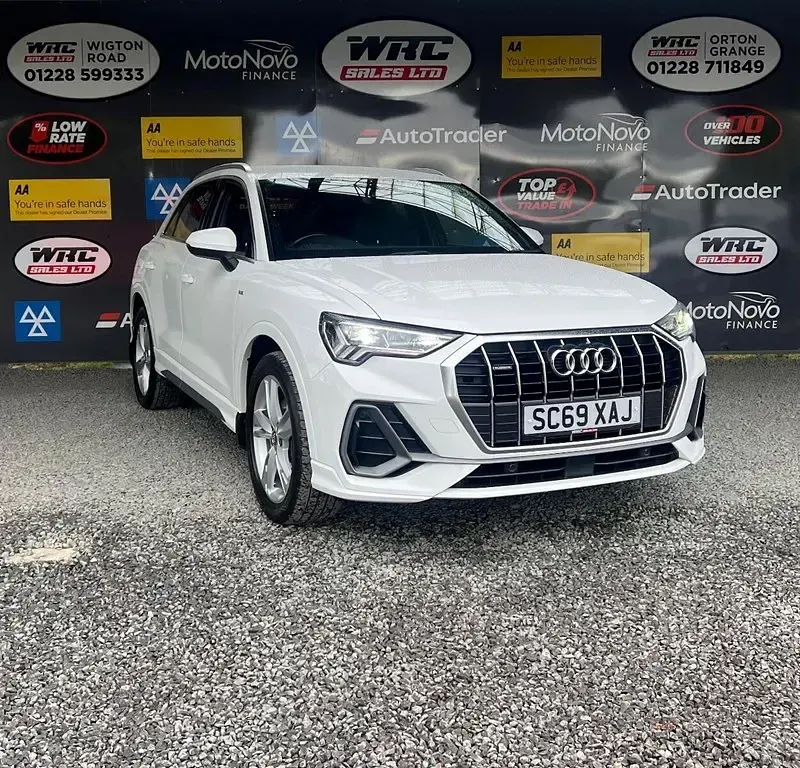 Second-hand Audi Q3 S-Line 190 CP (139 kW) 2020 Alb SUV
