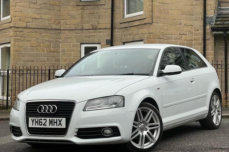 White Used 2012 Audi A3 S-Line Hatchback | £3,995 (Good price) - Image 1/1