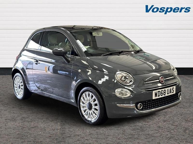 Grey Used 2019 Fiat 500 Lounge Hatchback | £8,990 (A bit pricey) - Image 1/3