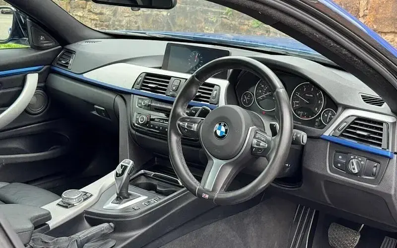 Used BMW 420 Coupé M Sport 190 HP (139 kW) 2016 Blue Coupe
