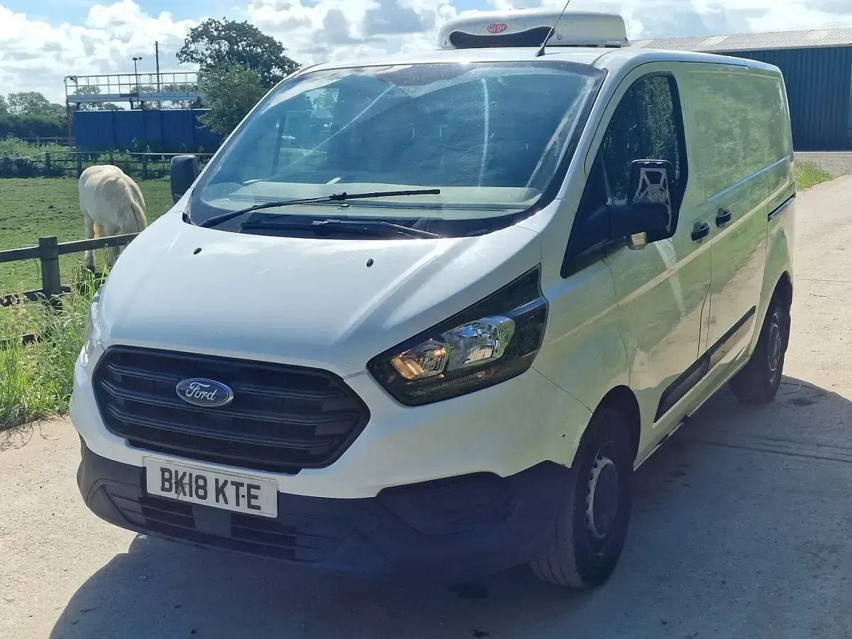 Used Ford Transit Custom 105 HP (77 kW) 2018 White Van