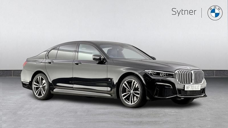Black Used 2020 BMW 745e M Sport Sedan | £36,000 (Good price) - Image 1/4