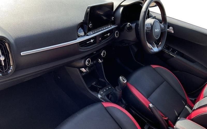 Used Kia Picanto GT-Line S 101 HP (74 kW) 2023 White Hatchback