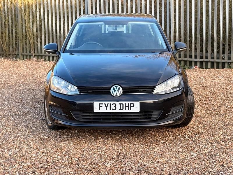 Used VW Golf VII S 122 HP (89 kW) 2013 Black Hatchback